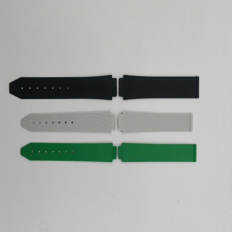 Remen za sat od gume, kompatibilan s Hengbao Big Bang Fusion serijom, unisex, minimalistički stil (guma, minimalistički stil, unisex)