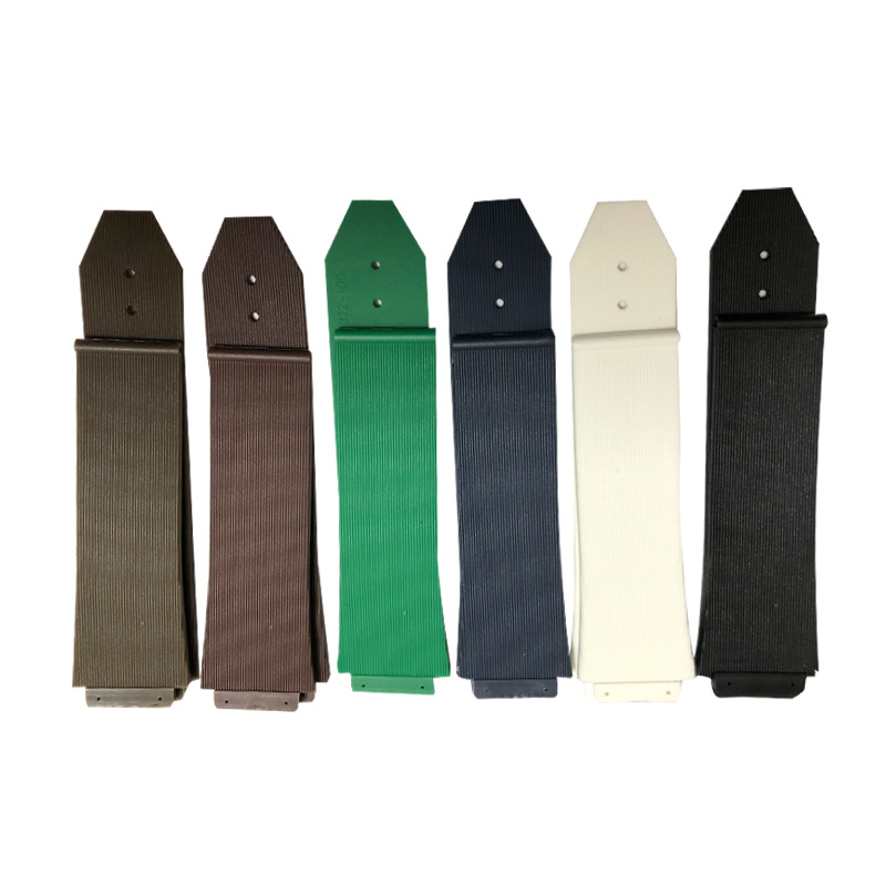 Remen za sat od gume, kompatibilan s Hengbao Big Bang Fusion serijom, unisex, minimalistički stil (guma, minimalistički stil, unisex)