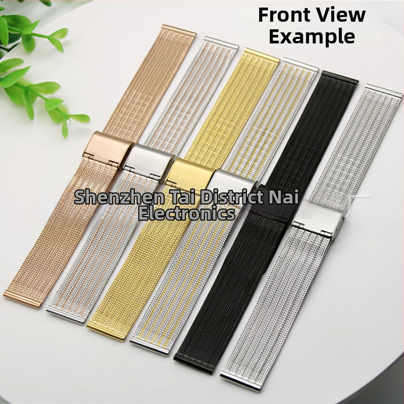 Milanese remen za sat od nehrđajućeg čelika, 304 kvalitete, ultratank, pakiranje 100 komada