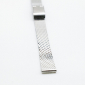 Jinzhaoli narukvica za sat od 304 čelika, dvostrano splošten Milanese, kompatibilna s Huawei i Samsung satovima