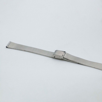 Jinzhaoli narukvica za sat od 304 čelika, dvostrano splošten Milanese, kompatibilna s Huawei i Samsung satovima