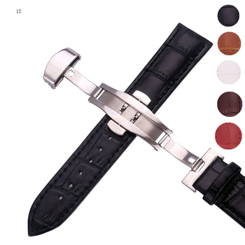 Kožni kaiš s bambusovim uzorkom i kopčom leptira, dvostruki pritisak, pakiranje 100 kom