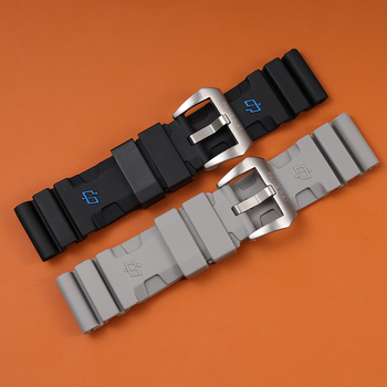 Zamjenski silikonasti remen za sat Panerai PAM0061/PAM111, vodootporan, proljeće 2024.