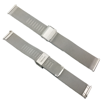 Nerđajući čelik milanese mrežasti remen za sat - Neovisna marka, Zimska 2023 kolekcija, Stil: Osobnost, Trend stila: Osobnost