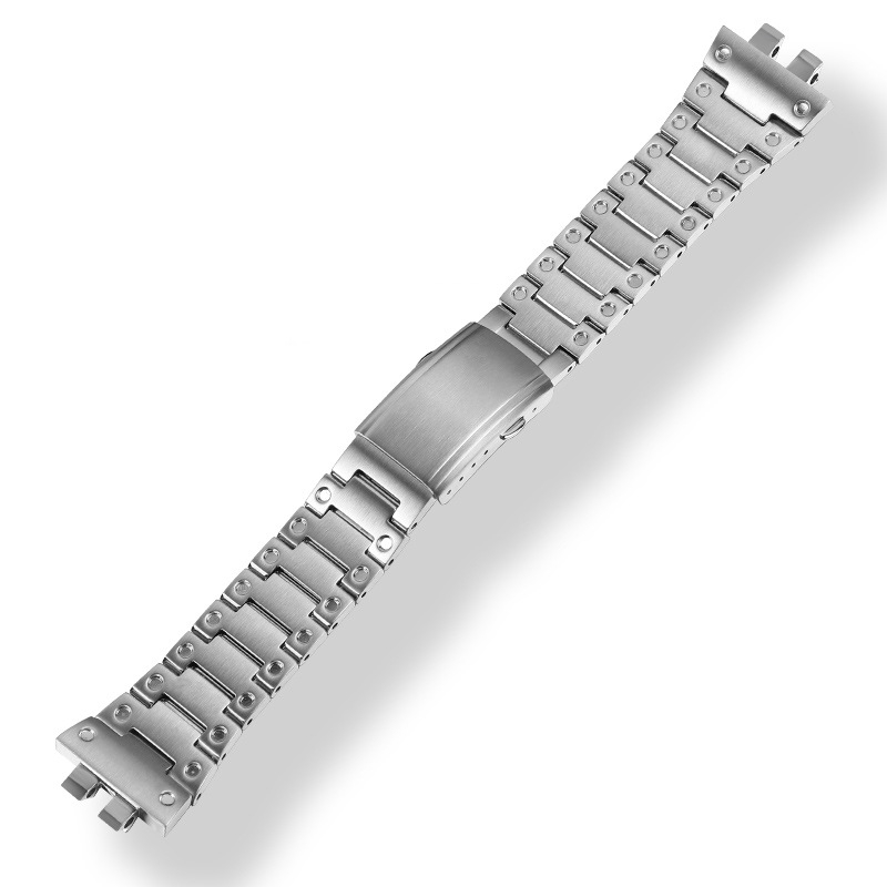 Nerđajući čelični remen za sat, kompatibilan s Casio DW5600, GWM5610 i GA2100