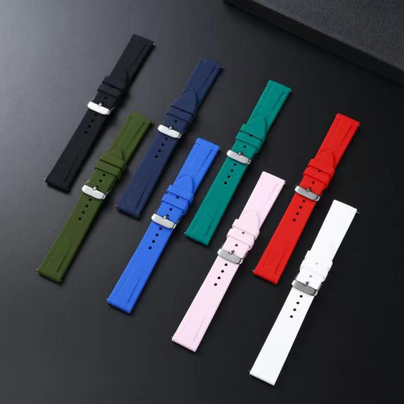 Remen od silikona za pametni sat — univerzalna kompatibilnost Huawei/Samsung, zima 2023, stil za sve prilike, pakiranje 1000 kom.