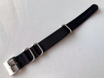 Najlonski debeli dugi kaiš za sat s američkim uzorkom, 20 mm/22 mm, za muškarce i žene, kompatibilan s ronilačkim satovima