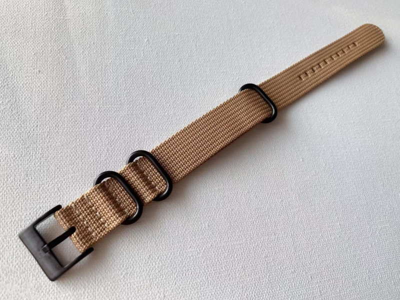 Najlonski debeli dugi kaiš za sat s američkim uzorkom, 20 mm/22 mm, za muškarce i žene, kompatibilan s ronilačkim satovima