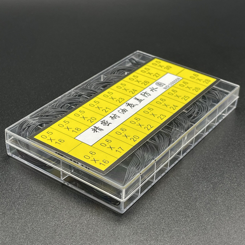 Set etanșări capac spate pentru ceas — garnituri din cauciuc, 18 dimensiuni, cod 8008, primăvara 2025