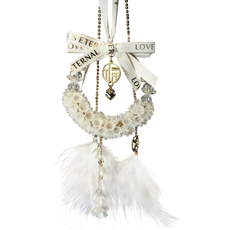 Chesma kristály autófüggő medál, belső dekoráció, lágy luxus stílus