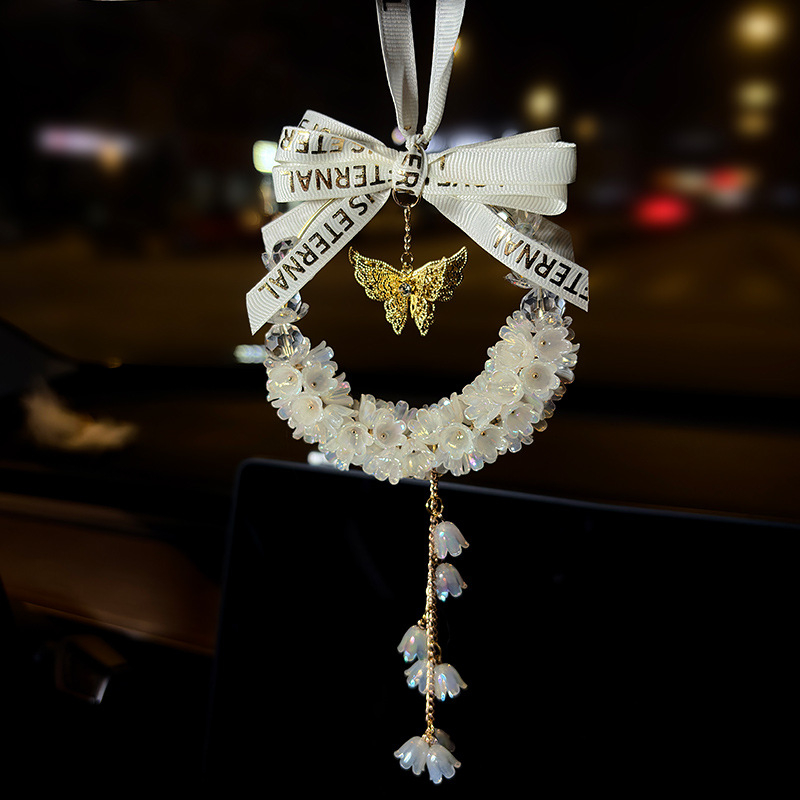 Chesma kristály autófüggő medál, belső dekoráció, lágy luxus stílus