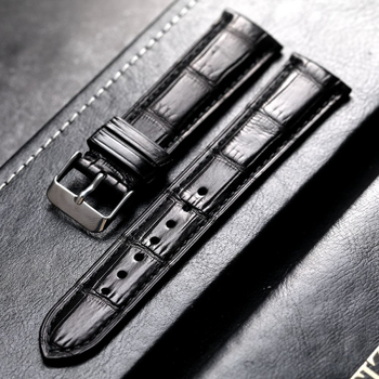 Krokodilbőr karóra szíj, valódi bőr, Shenzhen eredet, 2024 tavaszi megjelenés