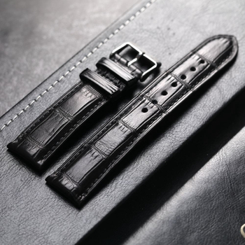 Krokodilbőr karóra szíj, valódi bőr, Shenzhen eredet, 2024 tavaszi megjelenés
