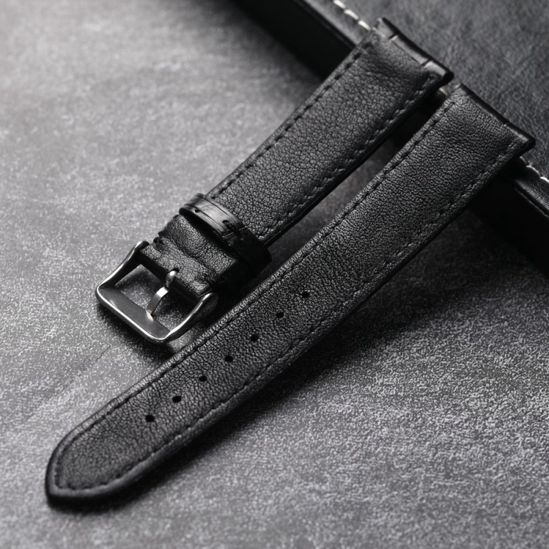 Krokodilbőr karóra szíj, valódi bőr, Shenzhen eredet, 2024 tavaszi megjelenés