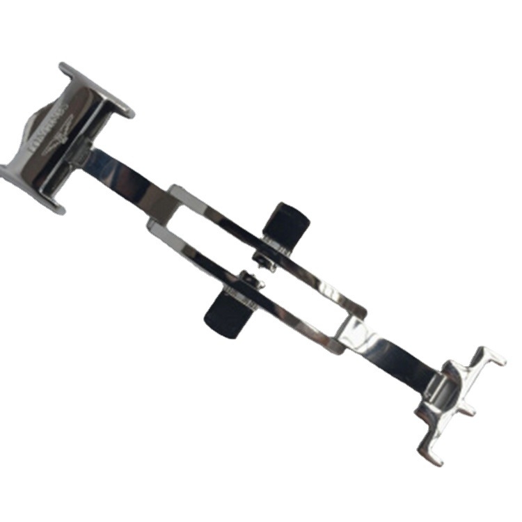 Maishiyou Cataramă pentru Curea de Ceas – Oțel Inoxidabil, Cataramă în Formă de Fluture, Închidere cu Dublu Snap