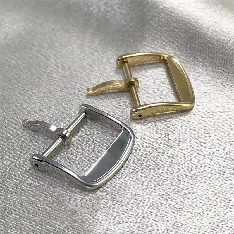 L2L4 Cataramă pentru curea de ceas cu fază a lunii — oțel inoxidabil, cataramă cu știft, accesorii pentru ceas