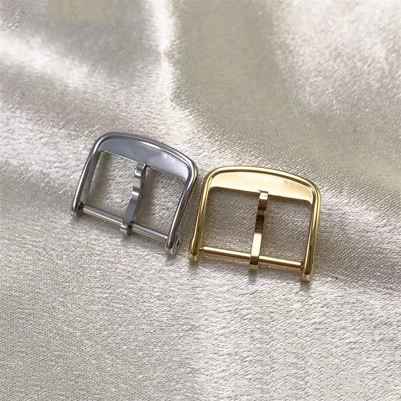 L2L4 Cataramă pentru curea de ceas cu fază a lunii — oțel inoxidabil, cataramă cu știft, accesorii pentru ceas