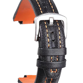 Brățară de ceas din piele naturală Wangchuangda, iarna 2023, stil versatil, pentru naveta urbană la modă