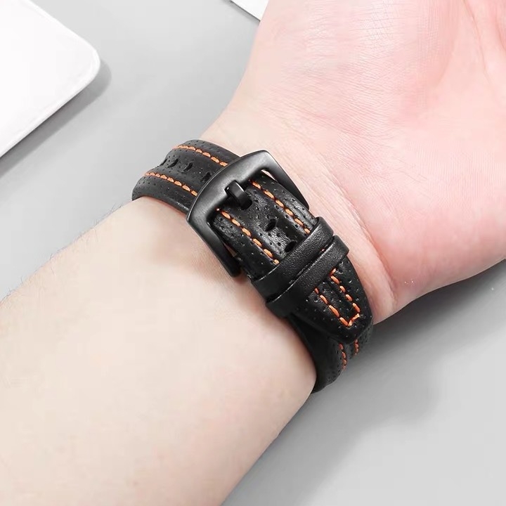 Brățară de ceas din piele naturală Wangchuangda, iarna 2023, stil versatil, pentru naveta urbană la modă