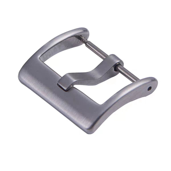 Cataramă pentru ceas din oțel inoxidabil, închidere cu pin, finisaj periat, cataramă pentru curea din oțel 304/316, accesorii cataramă, marcă privată autorizată, ambalaj 1000 buc., lansare vară 2021