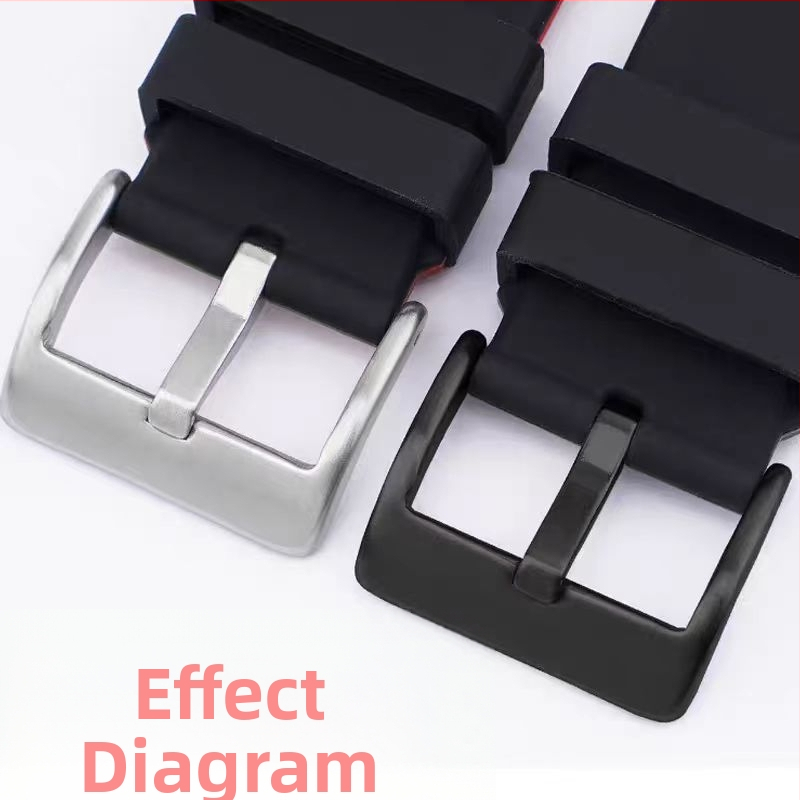 Cataramă pentru ceas din oțel inoxidabil, închidere cu pin, finisaj periat, cataramă pentru curea din oțel 304/316, accesorii cataramă, marcă privată autorizată, ambalaj 1000 buc., lansare vară 2021