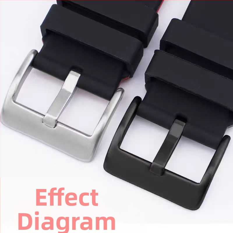 Cataramă pentru ceas din oțel inoxidabil, închidere cu pin, finisaj periat, cataramă pentru curea din oțel 304/316, accesorii cataramă, marcă privată autorizată, ambalaj 1000 buc., lansare vară 2021