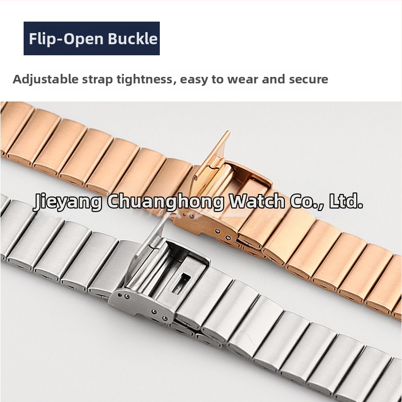 Nerezový Apple Watch pás s bambusovými článkami, 38–42 mm