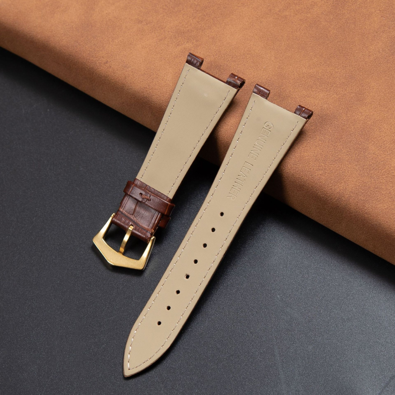 Brățară de ceas din piele naturală pentru Patek Philippe Nautilus 5711/5712G; origine Foshan; lansare iarnă 2023; stil: versatil, lux ușor