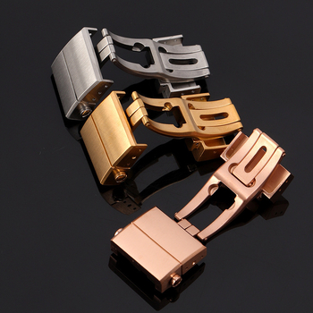 Închizătoare ceas – tip fluture, închidere dublă, oțel inoxidabil 304, pachet 100 buc