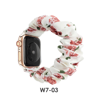 Remen za Apple Watch s cvjetnim uzorkom, elastičan, ženski stil