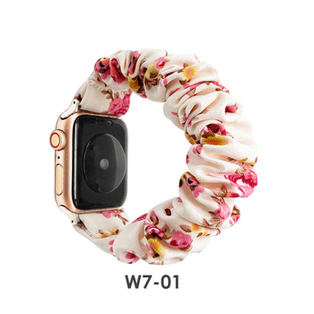 Remen za Apple Watch s cvjetnim uzorkom, elastičan, ženski stil