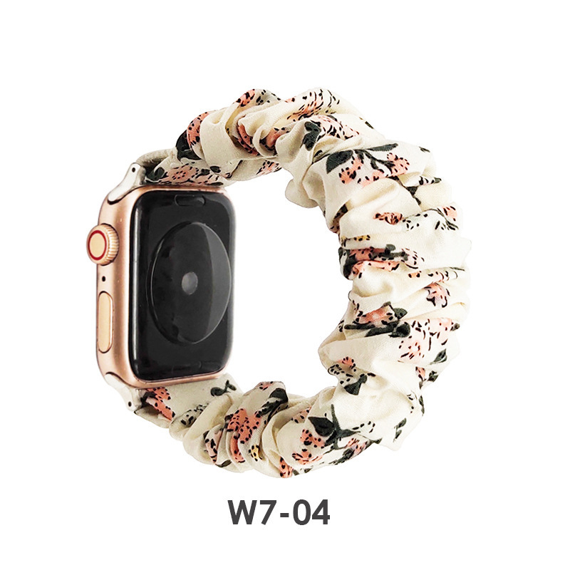 Remen za Apple Watch s cvjetnim uzorkom, elastičan, ženski stil