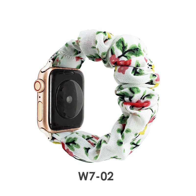 Remen za Apple Watch s cvjetnim uzorkom, elastičan, ženski stil