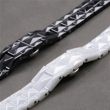 Brățară ceramică pentru ceasuri Samsung, Huawei și Apple Watch – Unisex, stil nișă, tendință de personalitate