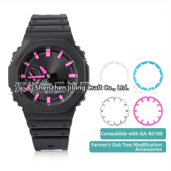 Modifikovaný GA-B2100 ciferníkový krúžok s vnútorným tieňovým krúžkom, príslušenstvo pre solárne hodinky