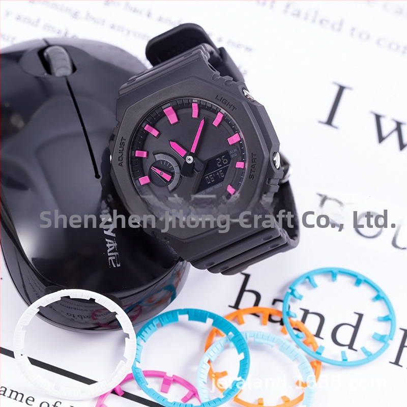 Modifikovaný GA-B2100 ciferníkový krúžok s vnútorným tieňovým krúžkom, príslušenstvo pre solárne hodinky