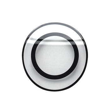 MINGSWEAR cristal de ceas din sticlă minerală, formă ovală de tip chips de cartofi, cu punți duble, accesoriu pentru repararea ceasurilor, 1 bucată, Iarnă 2024