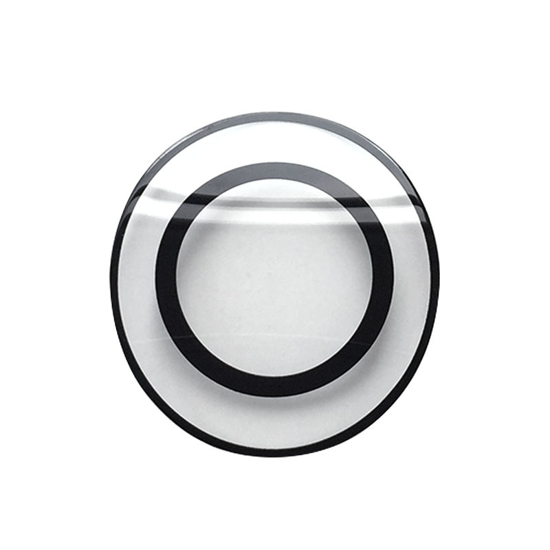 MINGSWEAR cristal de ceas din sticlă minerală, formă ovală de tip chips de cartofi, cu punți duble, accesoriu pentru repararea ceasurilor, 1 bucată, Iarnă 2024