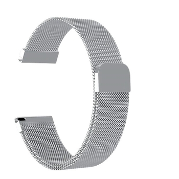 Brățară universală din oțel inoxidabil cu închidere magnetică pentru bărbați și femei, compatibilă cu ceasuri Huami și Samsung (set de 500)