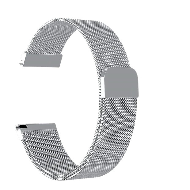 Brățară universală din oțel inoxidabil cu închidere magnetică pentru bărbați și femei, compatibilă cu ceasuri Huami și Samsung (set de 500)