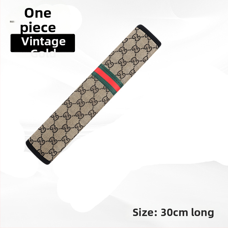 Husa pentru umărul curelei de siguranță auto din cânepă respirabilă, personalizabilă cu logo, 0,3 kg