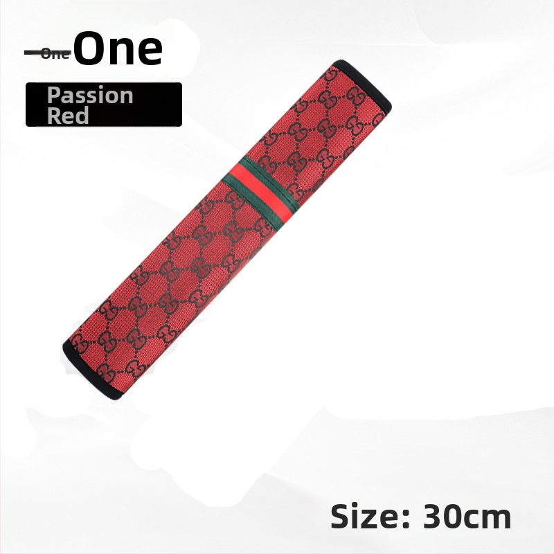 Husa pentru umărul curelei de siguranță auto din cânepă respirabilă, personalizabilă cu logo, 0,3 kg