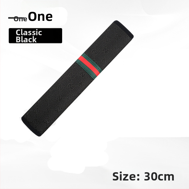 Husa pentru umărul curelei de siguranță auto din cânepă respirabilă, personalizabilă cu logo, 0,3 kg