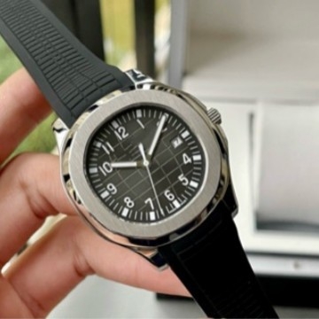 Automata mechanikus karóra fénylő számlappal, analóg kijelző, ovális számlap, rozsdamentes acél tok, szilikon szíj