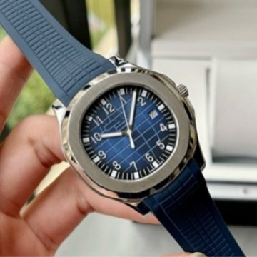 Automata mechanikus karóra fénylő számlappal, analóg kijelző, ovális számlap, rozsdamentes acél tok, szilikon szíj