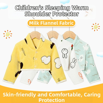 Șal pentru copii cu mâneci lungi, gros pentru toamnă-iarnă, protecție pentru umeri, cald