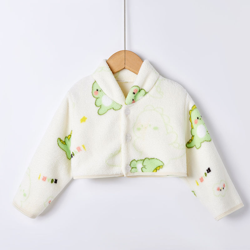 Șal pentru copii cu mâneci lungi, gros pentru toamnă-iarnă, protecție pentru umeri, cald