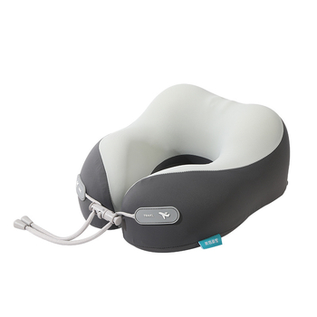 У-образна възглавничка за шия с паметна пяна, Ice Silk плат, стил родител-дете за пътуване