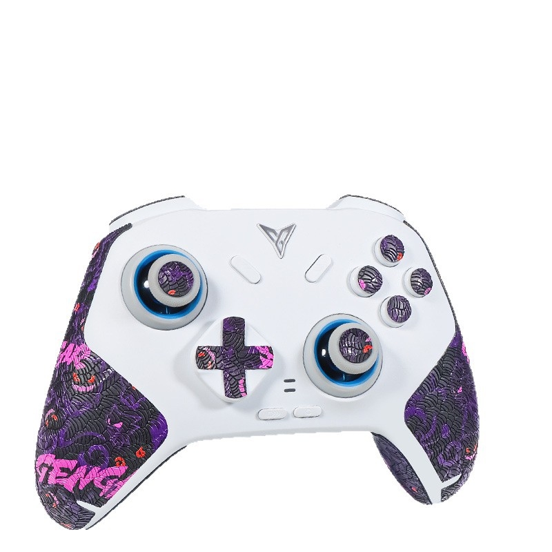 Husă protectoare din piele anti-aderentă pentru mâner Feizhi Ice Wolf 4 – textură în carouri, absorbție a transpirației, rezistență la abraziune