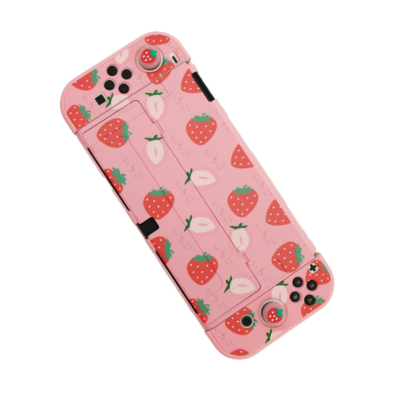 Nintendo Switch OLED zaštitna futrola – podijeljeni poklopac, tvrdi PC kućište, injekcijsko lijevanje, kopča, 5-dijelni komplet